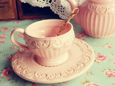 Grace... (2) pink tea cup