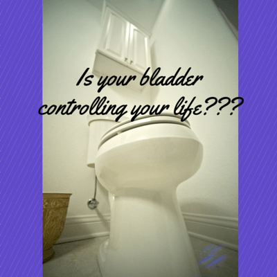 Is your bladdercontrolling your life---