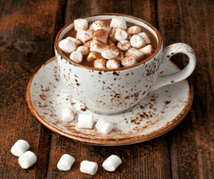 Sacred Ground Sticky Floors Recipe: Hot Cocoa with Marshmallows 1