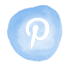 pinterest blue logo