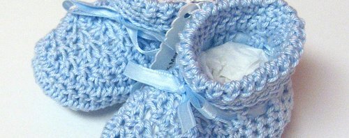 baby blue shoes knit