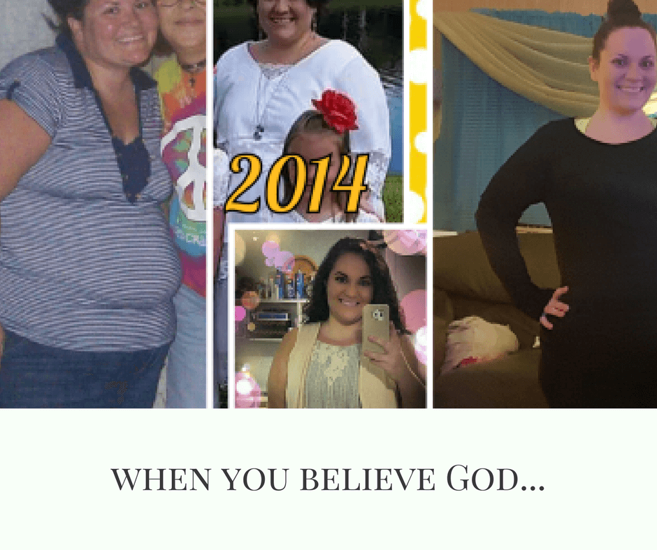 Minus 116 Pounds and Counting: When You Believe God